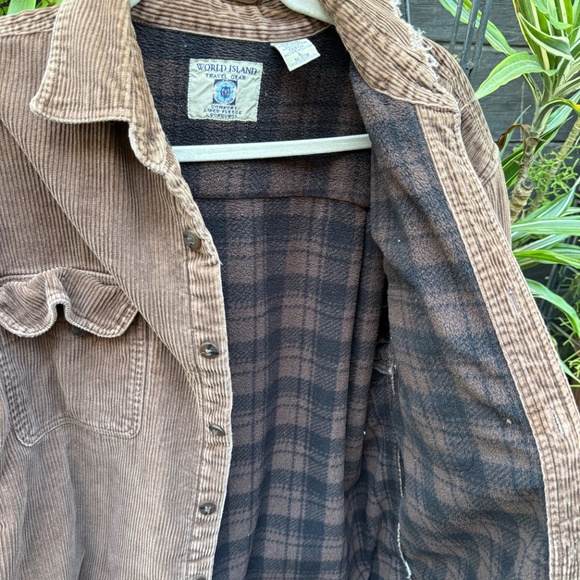 Vintage Corduroy Flannel-Lined Jacket - Picture 4 of 5